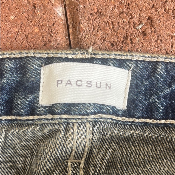 PacSun Blue Denim Mini Skirt - Picture 2 of 6